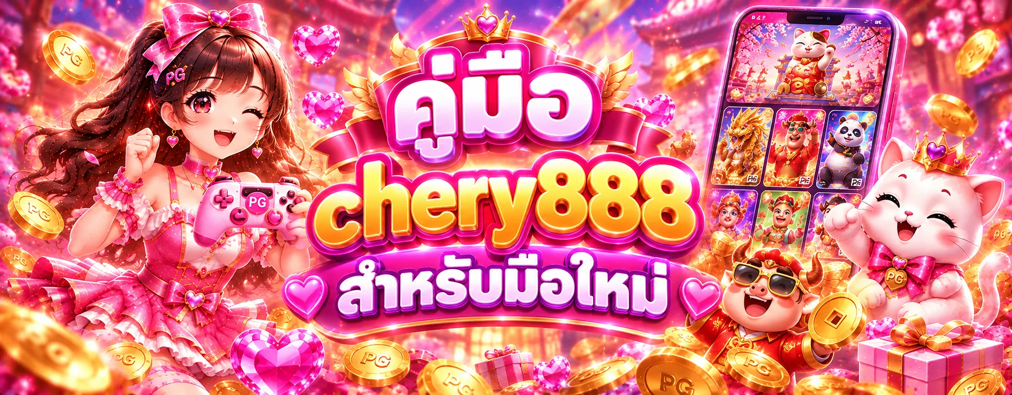chery888 คู่มือมือใหม่ สมัคร ทดลอง และตั้งงบ